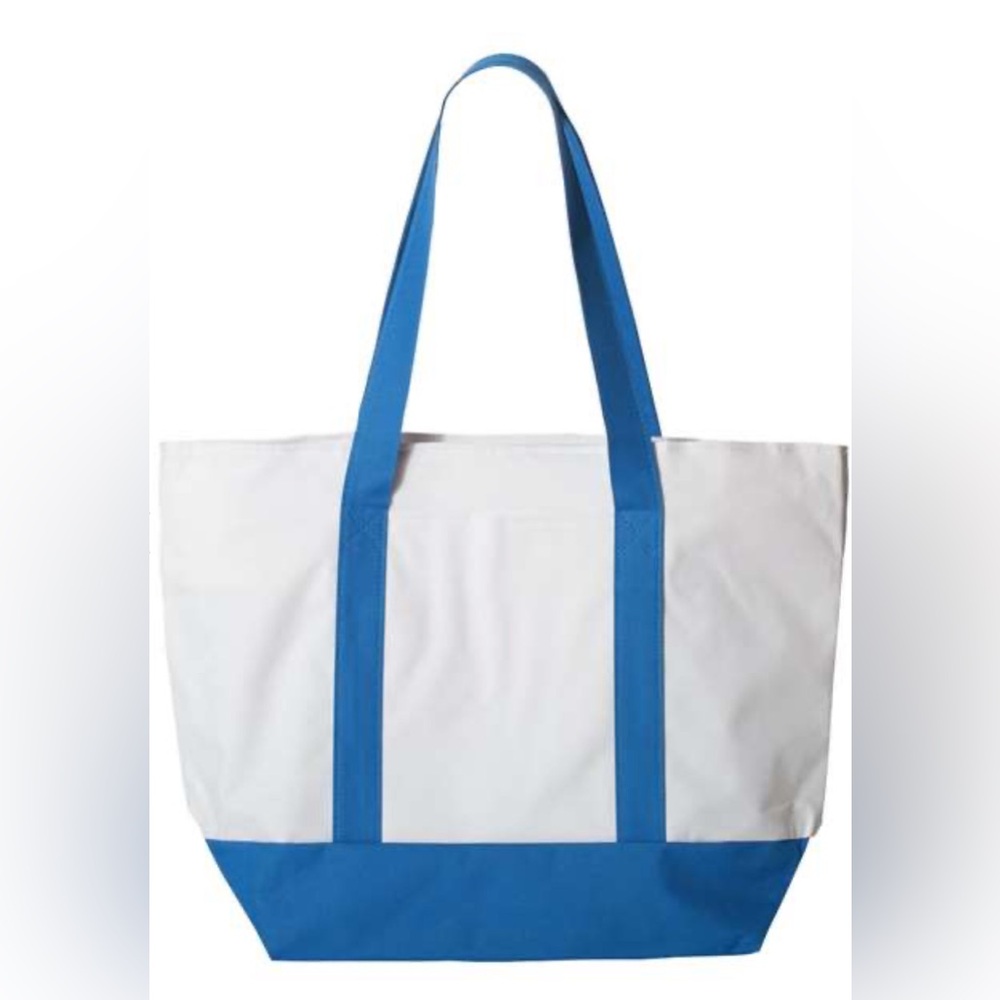 💋 Bay View - Giant Zippered Tote